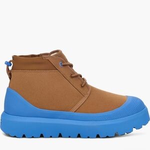 UGG Tan and Blue Winter Boots